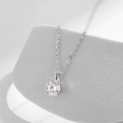 Sparkling Lab Grown Diamond Moissanite Pendant