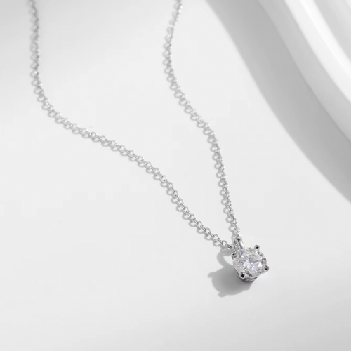 Sparkling Lab Grown Diamond Moissanite Pendant