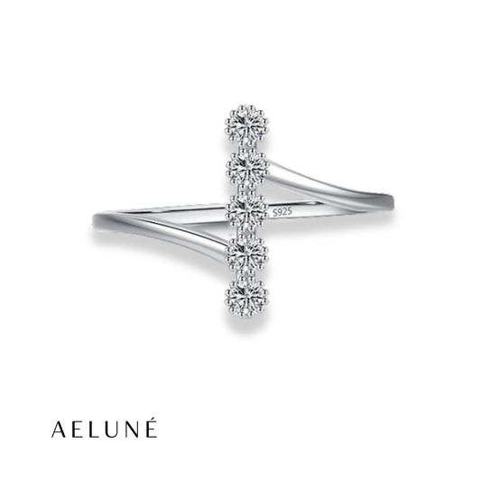 Vivian - Sterling Silver CZ Ring