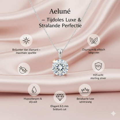 Sparkling Lab Grown Diamond Moissanite Pendant