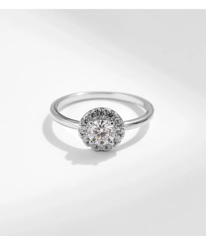 Moissanite 0.5 Carat Ring