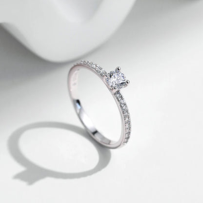 Moissanite 0.3 Carat Ring