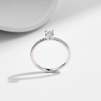 Moissanite 0.3 Carat Ring