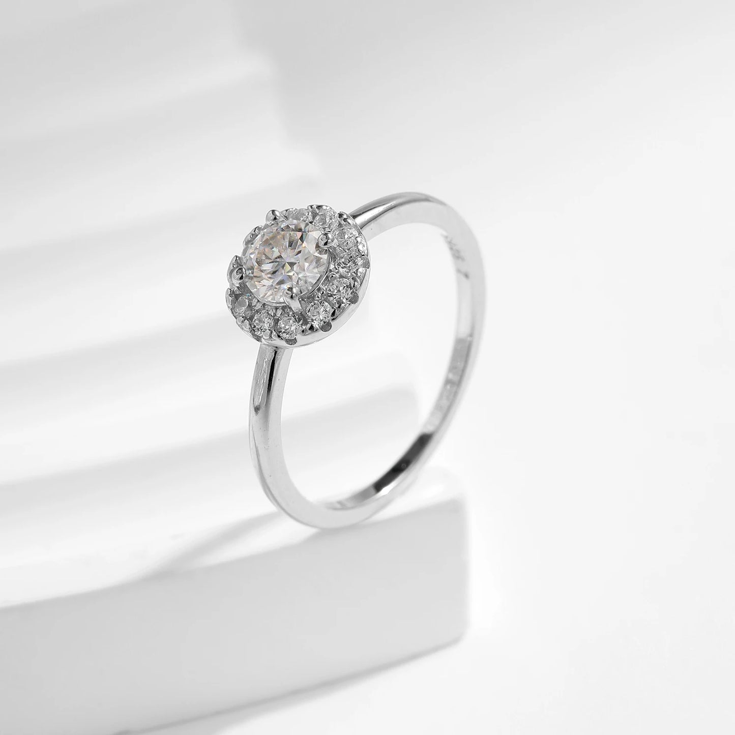 Moissanite 0.5 Carat Ring